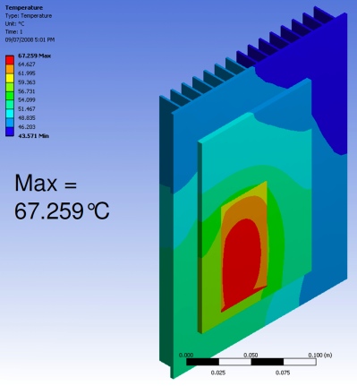 Flir's thermal analysis of SmallPC's SC240ML.