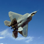 Lockheed Martin Aeronautical Systems manufactures military aircraft, including the F/A-22 Raptor fighter jet (pictured here) for the United States Air Force.
