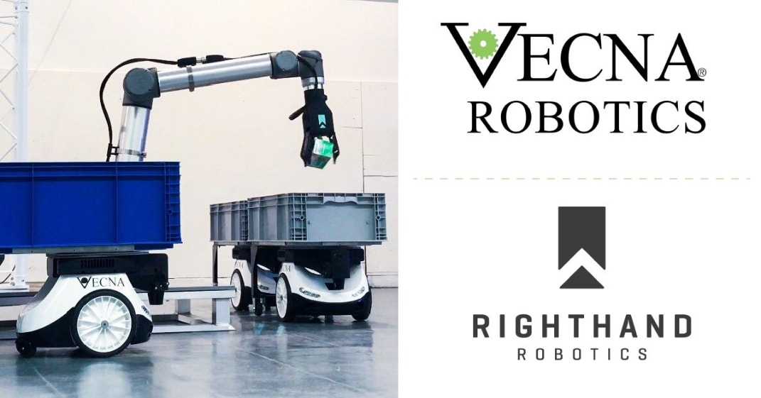 præsentation maternal fangst Vecna, RightHand Robotics partner for intralogistics solutions -  Manufacturing AUTOMATIONManufacturing AUTOMATION