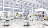 Omron Automation's flexible manufacturing concept. Photo: Omron